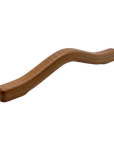 British handmade wooden grab rail by Luxworth, indoor use, natural wood finish, sturdy support for safety and mobility.