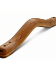 British handmade wooden grab rail by Luxworth, designed for indoor use, featuring a natural wood finish and sturdy construction.