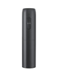 Luxworth electric corkscrew opening a wine bottle, showcasing a sleek black electric wine opener in action.
