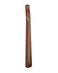 Hand-carved rosewood indoor shoehorn by Luxworth with smooth finish and ergonomic design for easy shoe wearing.