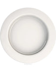 Large Luxworth discreet sloped dining plate designed as an eating aid, with a gentle slope for easier food access.