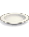 Large Luxworth sloped dining plate for eating aid, featuring a discreet design and elevated edges for easy eating.