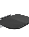 Modern Luxworth folding shower seat with sleek design, wall-mounted for comfortable, space-saving bathroom seating.