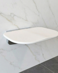 Modern Luxworth folding shower seat with sturdy frame and comfortable seat for safe, convenient bathing.