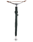 Luxworth Heritage Shooting Stick Umbrella with wooden handle and sturdy shaft, designed for outdoor shooting and weather protection.