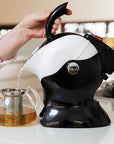 Luxworth Uccello Tipping Kettle, a stylish dining aid with a curved handle and spout for easy pouring.