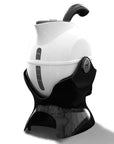 Luxworth Uccello Tipping Kettle, a stylish dining aid with a curved design and ergonomic handle, ideal for pouring hot beverages.