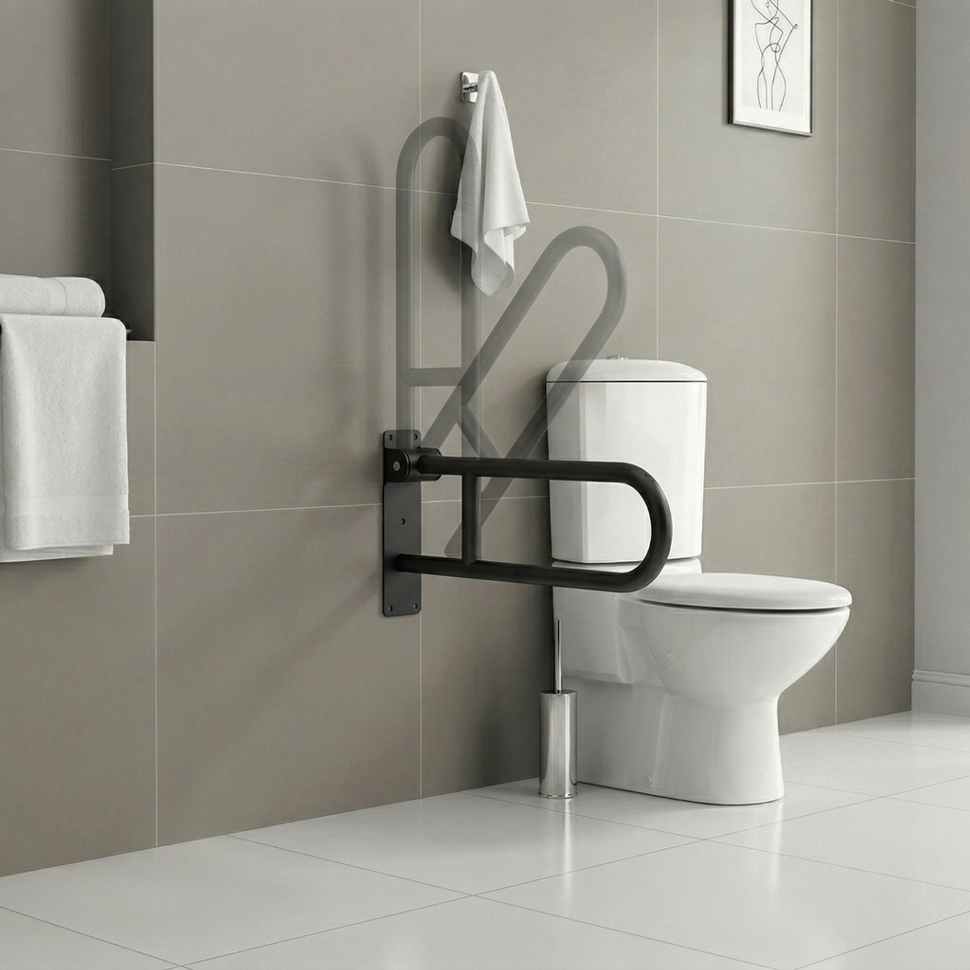 Folding Grab Rails