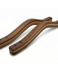 British handmade wooden grab rail by Luxworth, designed for indoor use, featuring natural wood finish and sturdy support.