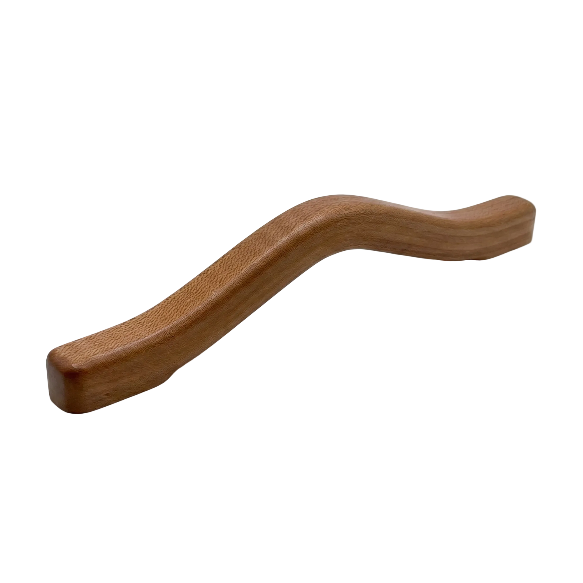 British handmade wooden grab rail by Luxworth, indoor use, natural wood finish, sturdy support for safety and mobility.