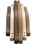 British handmade wooden indoor grab rail by Luxworth, sturdy natural wood design for safe support indoors.