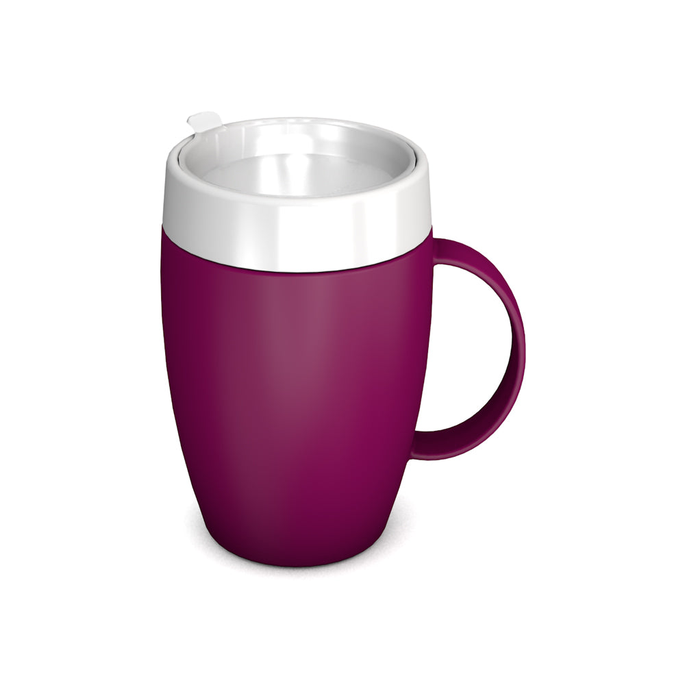 Luxworth discreet drinking aid cup with internal cone, designed for easy, spill-free drinking and enhanced grip.