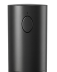 Electric salt and pepper mill set by Luxworth, featuring sleek black and stainless steel design with easy-grind mechanisms.