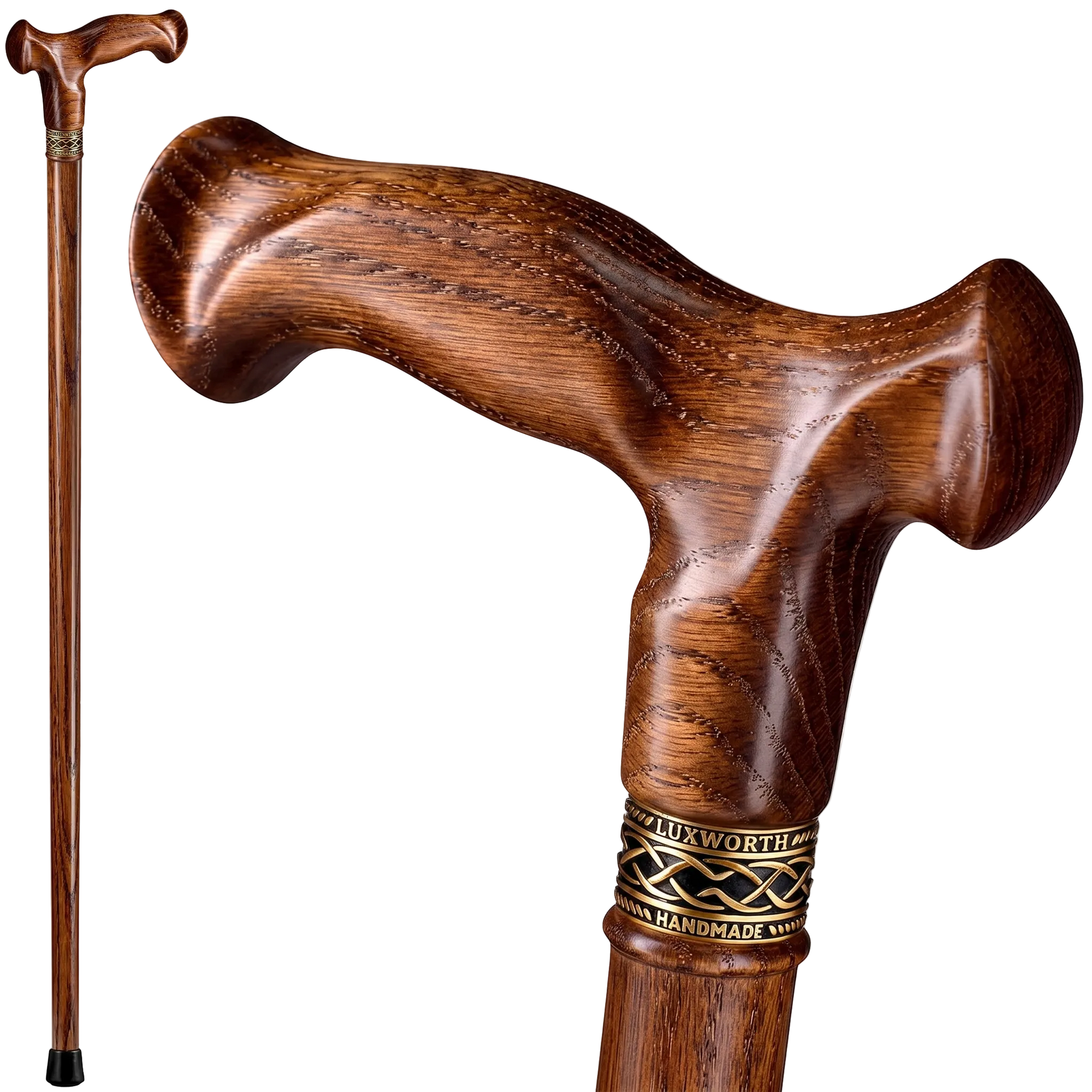 Handmade Oak Walking Stick | Chiltern Handle
