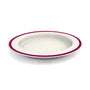 Large discreet sloped dining plate by Luxworth, designed as an eating aid with a gentle sloped edge for easier meal handling.