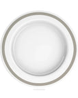 Large Luxworth discreet sloped dining plate designed as an eating aid, with a gentle incline for easier food access.