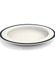 Luxworth large discreet sloped dining plate designed as an eating aid, with a smooth, curved surface for easier meal handling.