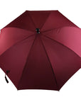 Luxworth adjustable walking stick umbrella with ergonomic crutch handle, featuring a sleek design and sturdy frame for outdoor use.