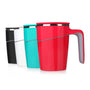 Luxworth spill-proof thermal mug with a sleek design, featuring a secure lid and insulated body for hot and cold beverages.