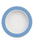 Small discreet sloped dining plate by Luxworth, designed as an eating aid with a gentle sloped edge for easier use.