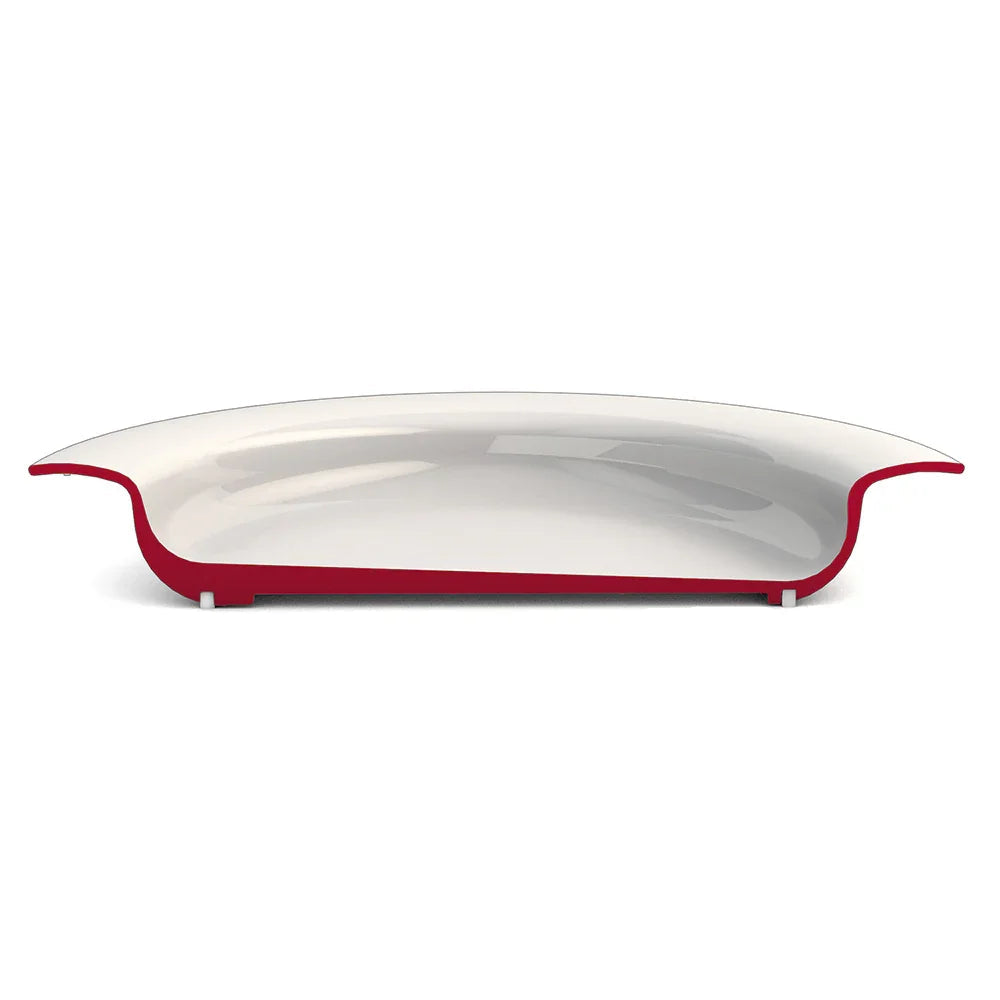Luxworth large discreet sloped dining plate, an eating aid with a gentle incline designed for comfortable meals.