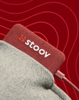 Luxworth Stoov Big Hug³ original infrared heating cushion with soft fabric and plush cover, designed for cozy comfort.
