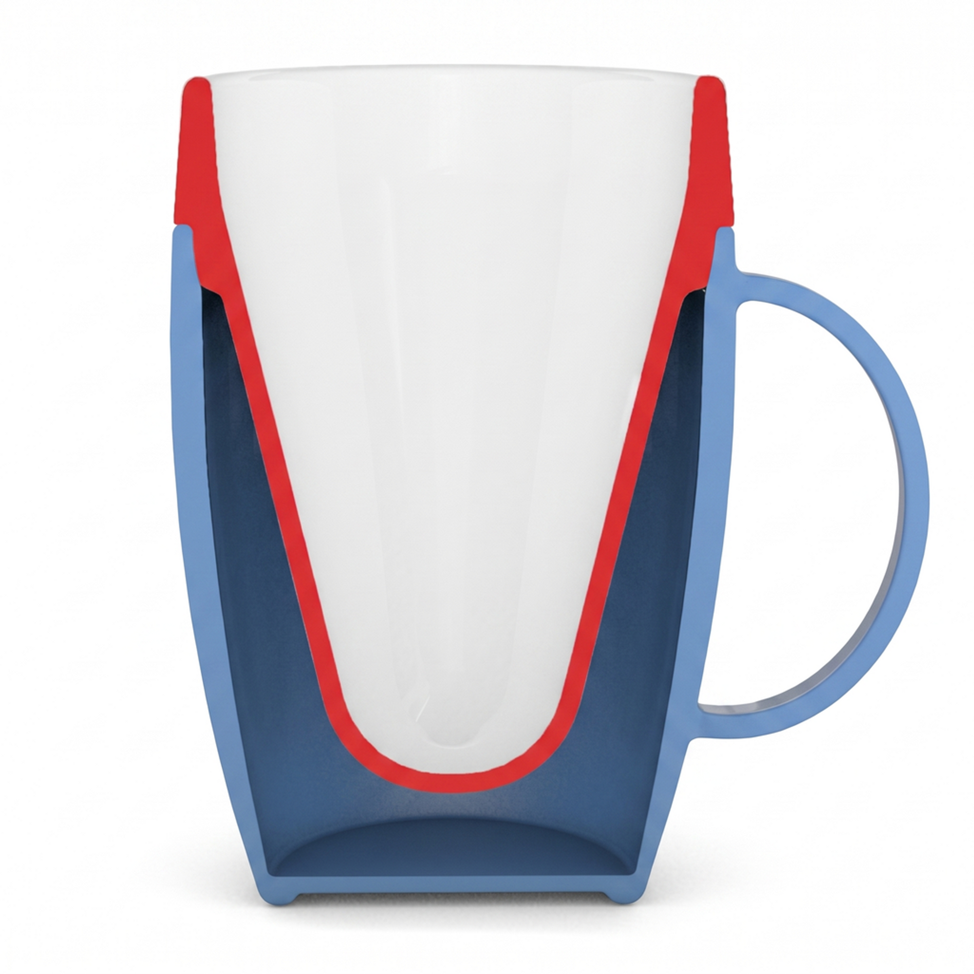 Luxworth discreet drinking aid cup with internal cone for secure, easy use, shown with clear design and watermarks removed.